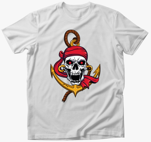 Pirate skull 2 majica