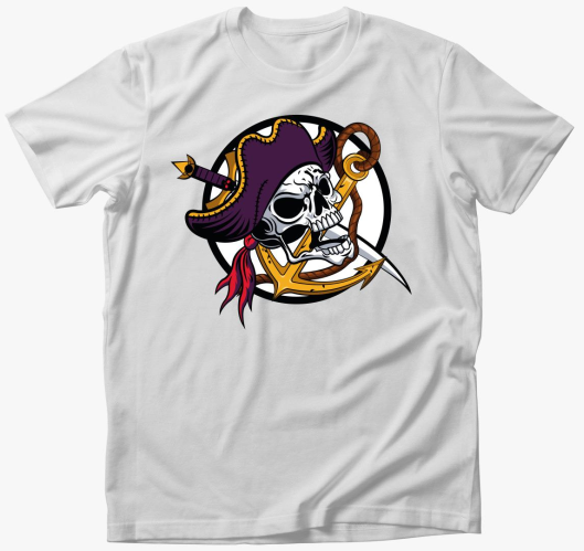 Pirate skull 3 majica