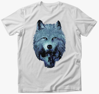 Skull wolf majica