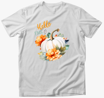 hello fall pumpkin majica