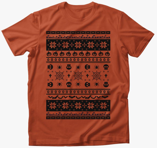 Halloweenes pulcsi minta majic...