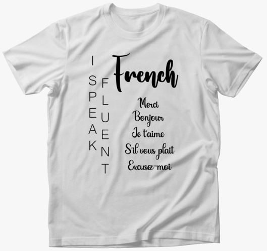 fluent french majica