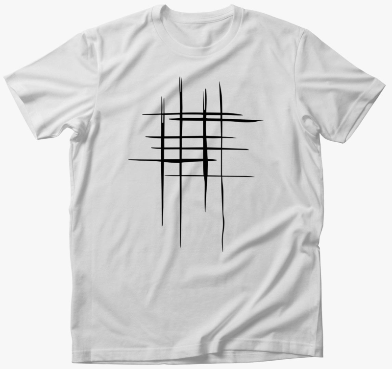 Multi hashtag majica