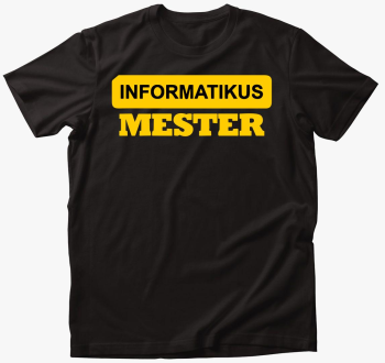 Informatikus mester majica