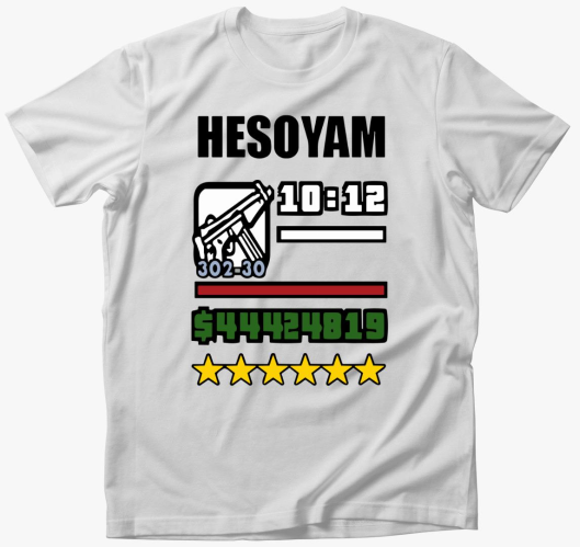 Hesoyam GTA majica