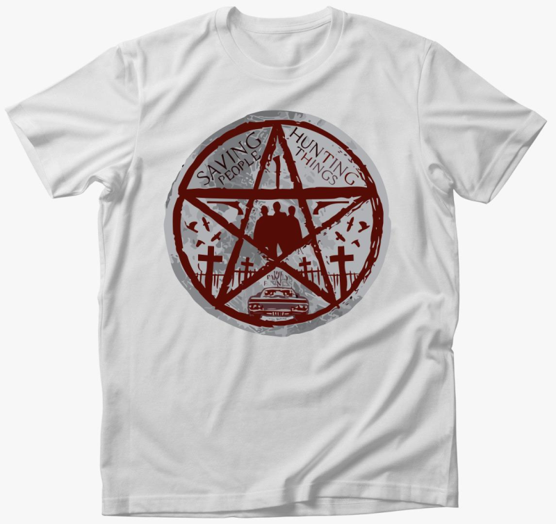Supernatural Hunting things majica