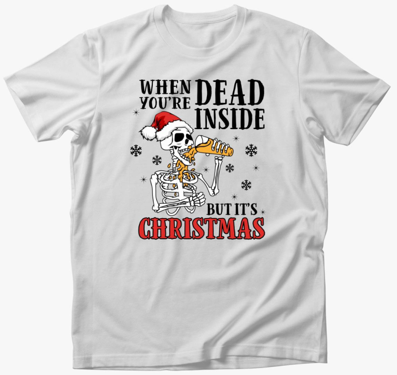 Xmas dead inside majica