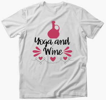 yoga wine majica