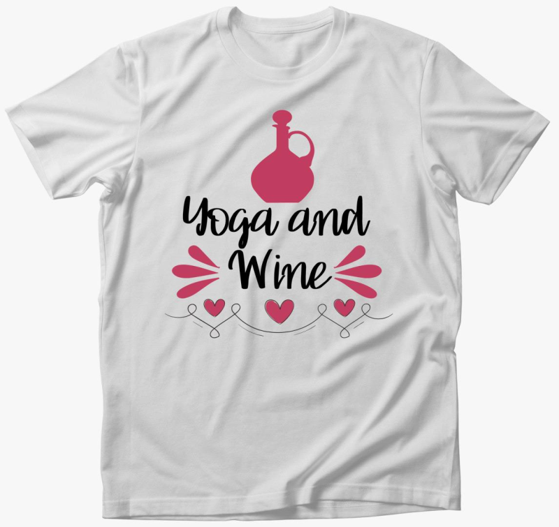 yoga wine majica