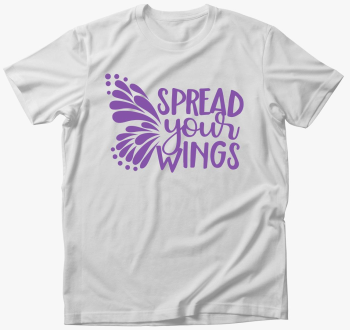 Spread wings vijolična majica