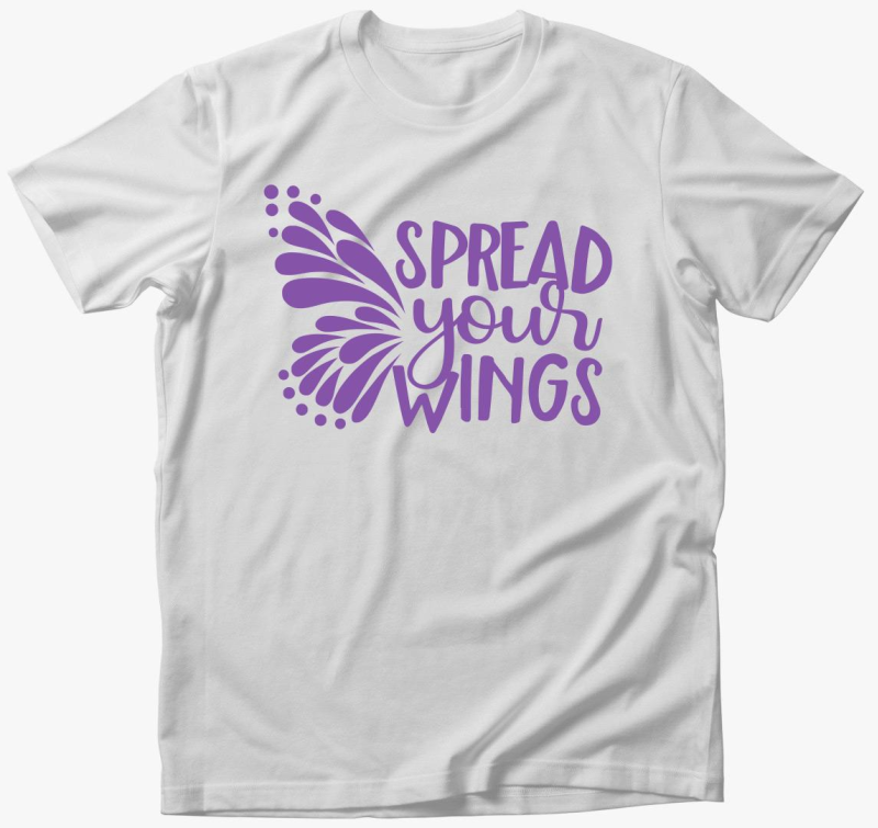 Spread wings vijolična majica