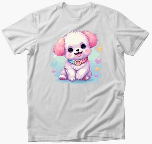 kis bela kutyus majica