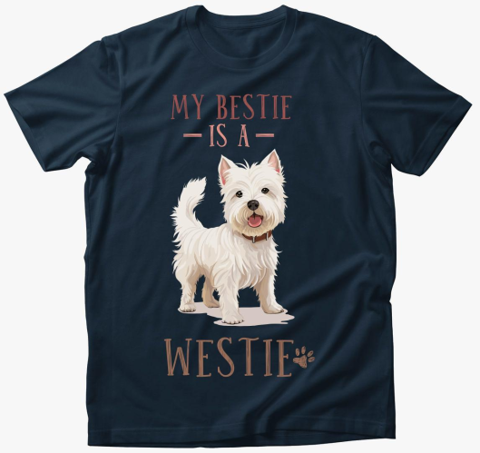 bestie westie majica