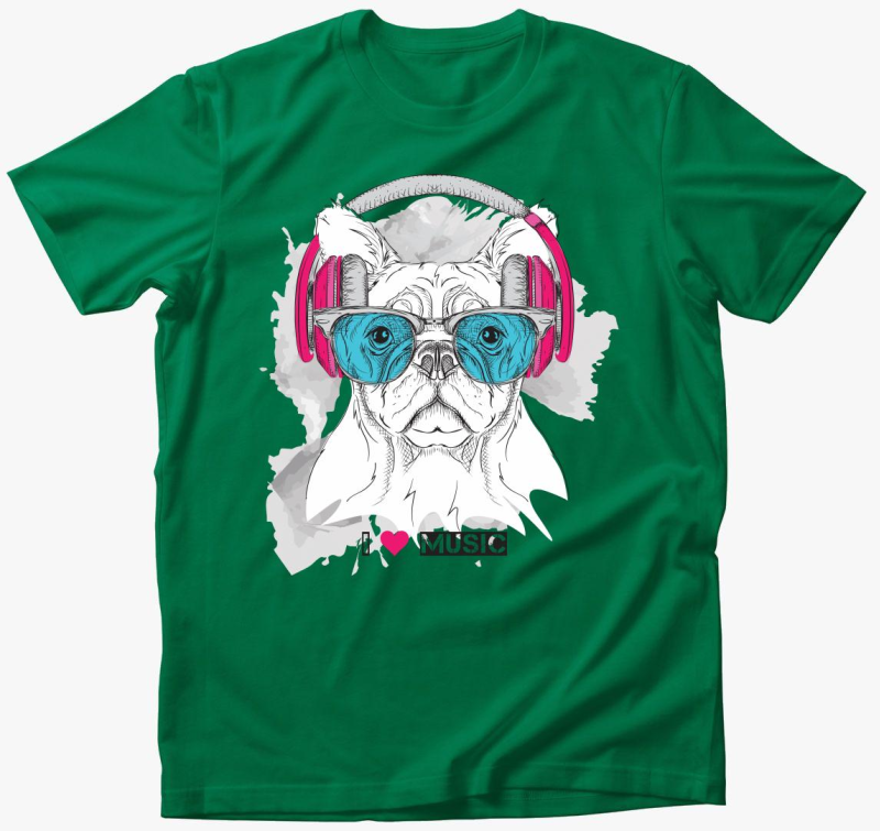 frenchie music majica