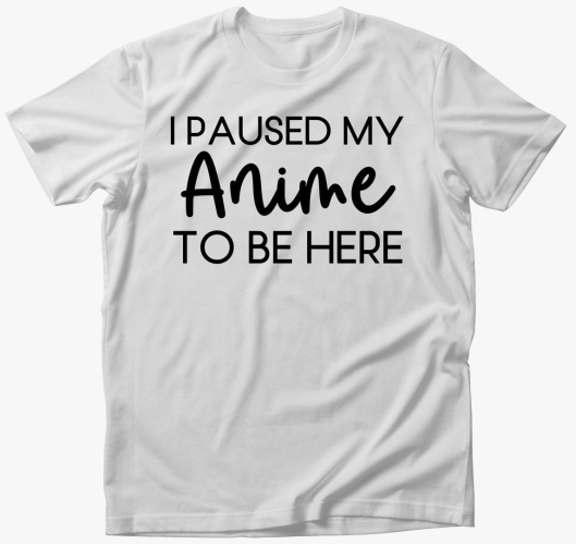 Anime paused majica
