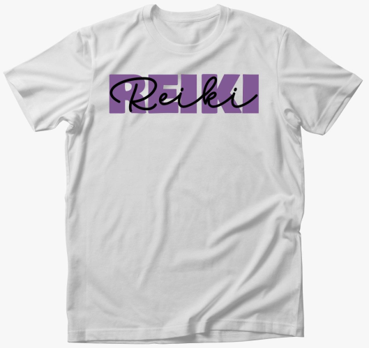 Reiki vijolična majica