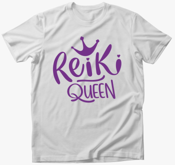 reiki queen vijolična majica