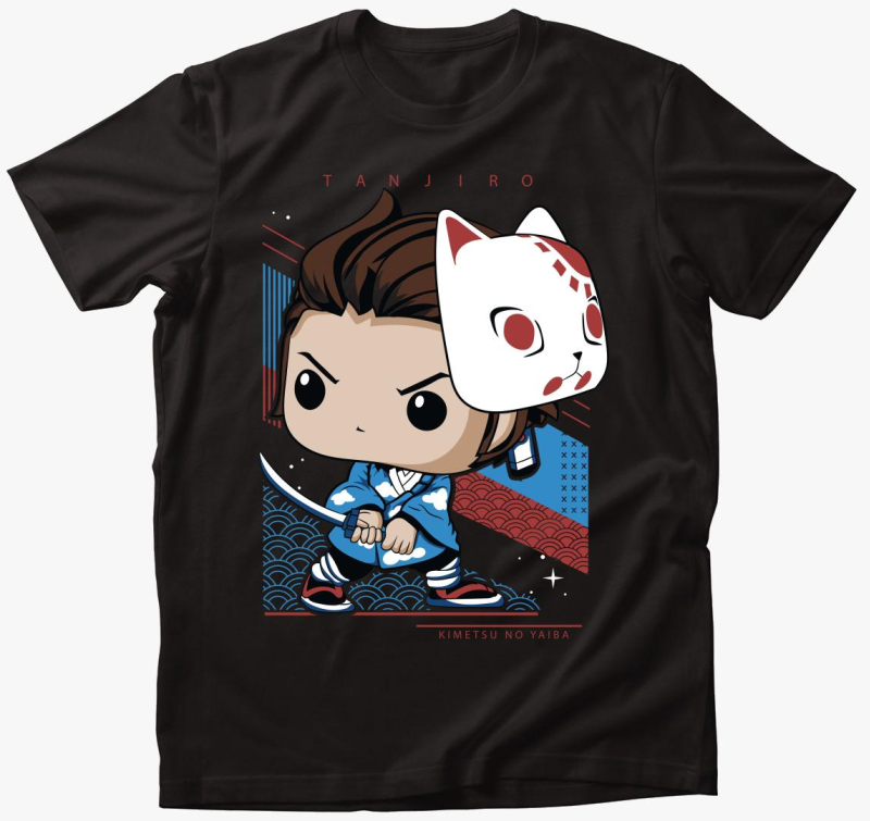 Demon Slayer - Tanjiro chibi majica