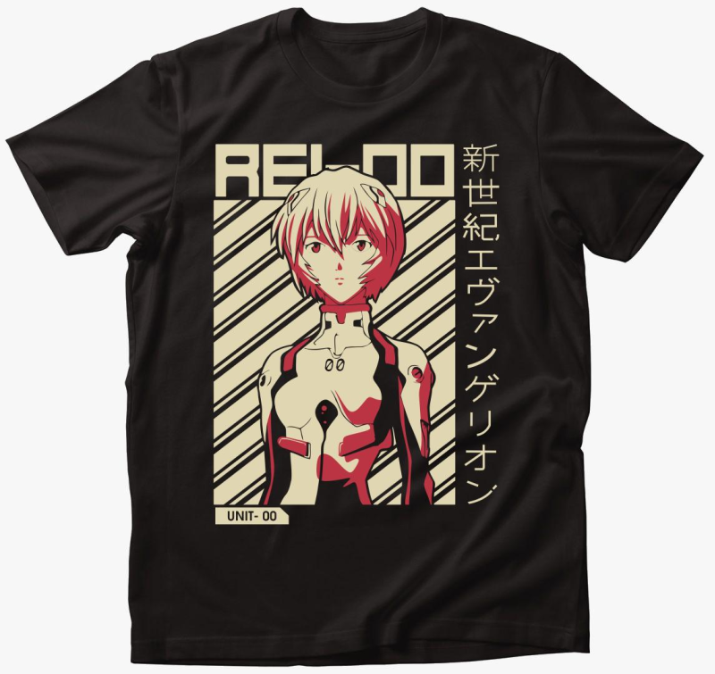 Neon Genesis Evangelion - Rei majica