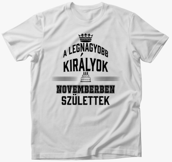 legnagyobb novemberben majica