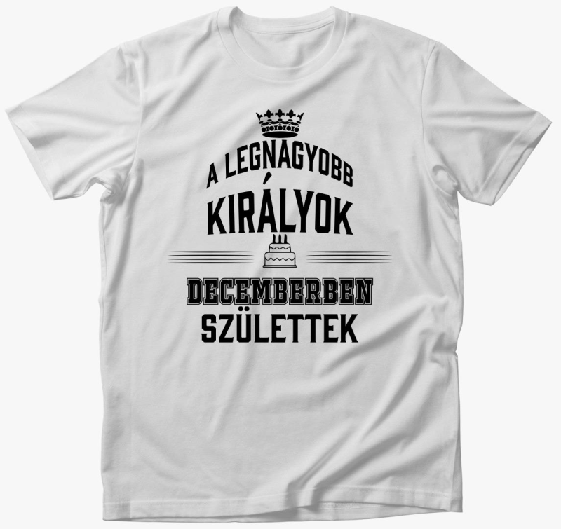 legnagyobb decemberben majica