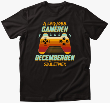 legjobb gamerek decemberben majica