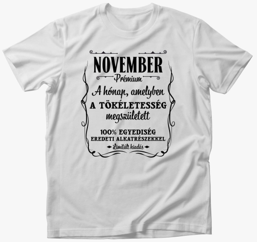 November amelyben majica