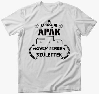 legjobb novemberben majica
