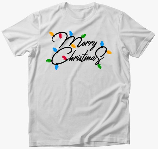 Merry Christmas lights majica