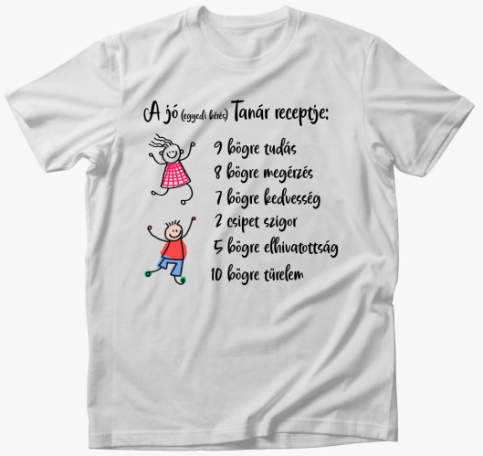 Učitelj egyedi majica