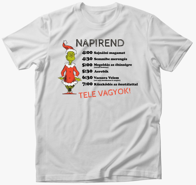 Grinch napirend majica