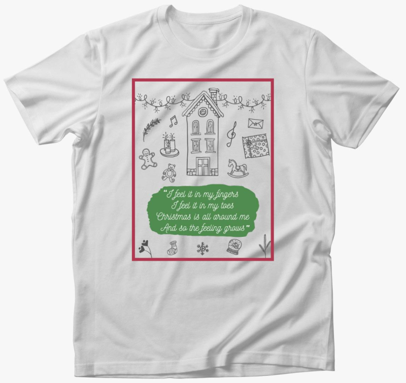 Christmas is all around majica