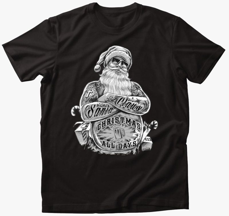 Badass Santa majica