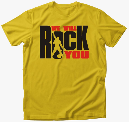 We will rock you majica