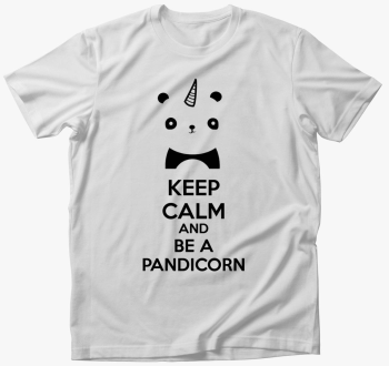 Keep calm and be pandicorn majica