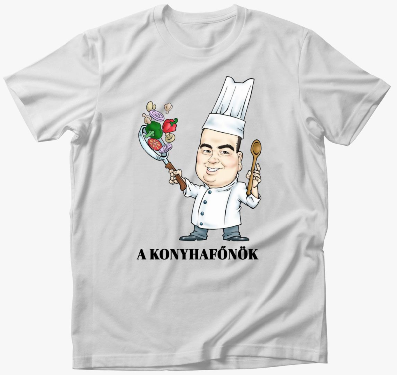 Gasztro majica, - Egyedi