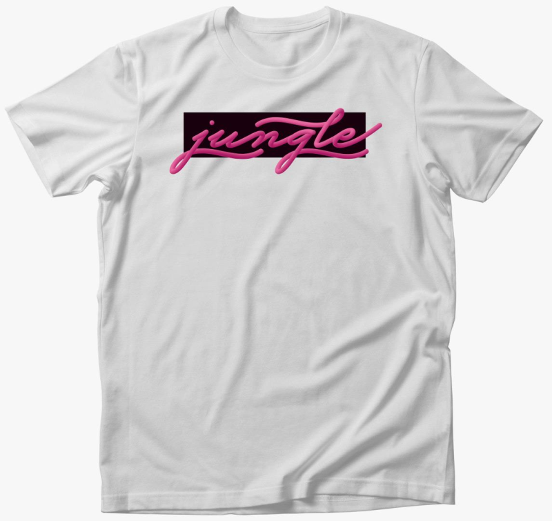Jungle 3d feliratos majica