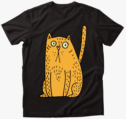 Rajtakapott macska majica