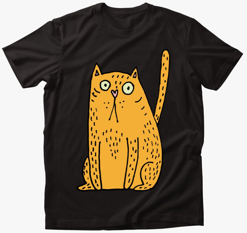 Rajtakapott macska majica