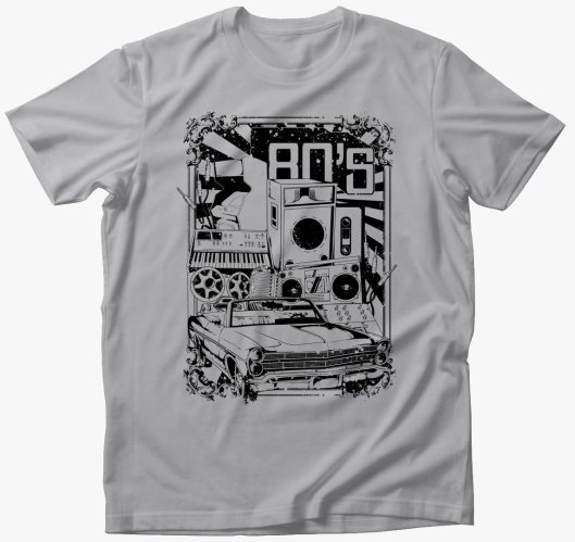 Klasično 80-as majica