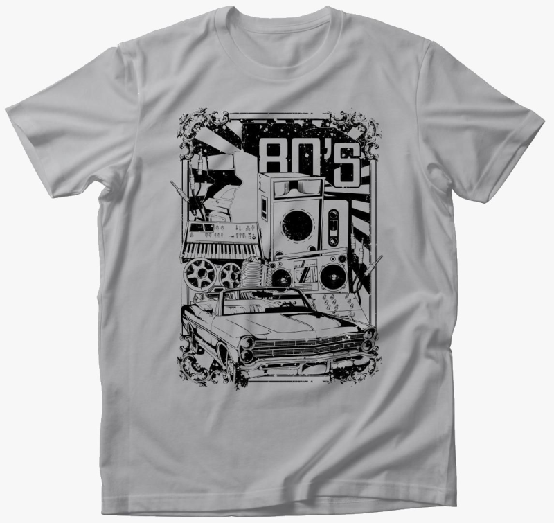 Klasično 80-as majica