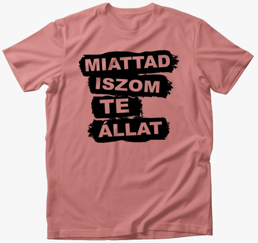 Miattad iszom te - majica