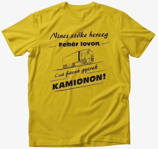 Kamion voznik majica