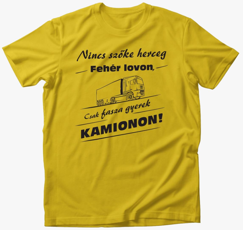 Kamion voznik majica