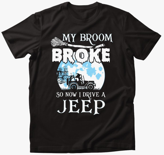 jeeppel megyek majica