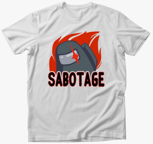 Among Us impostor majica