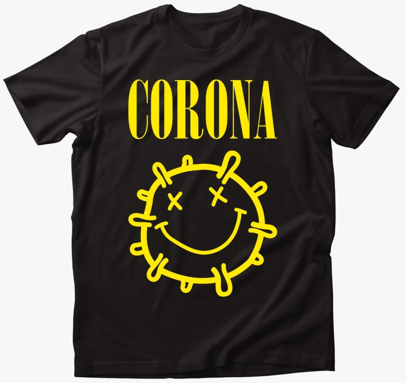 Nirvana-Corona majica