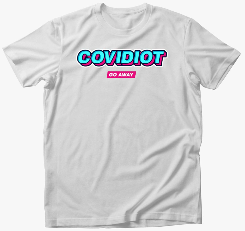 Covidiot majica