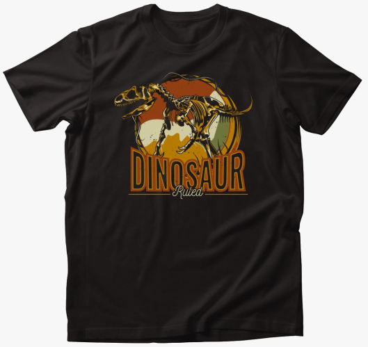 Dinoszauruszos majica