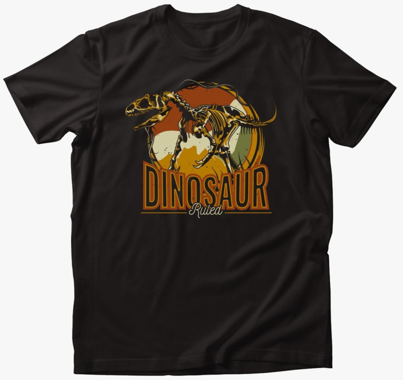 Dinoszauruszos majica